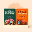 Petitfee-Hydrogel Mask-Artichoke Soothing-Cacao Energizing.webp