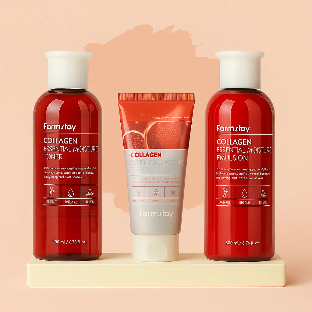 Farm Stay-Collagen Essential Moisture Skin Care Special Set.webp