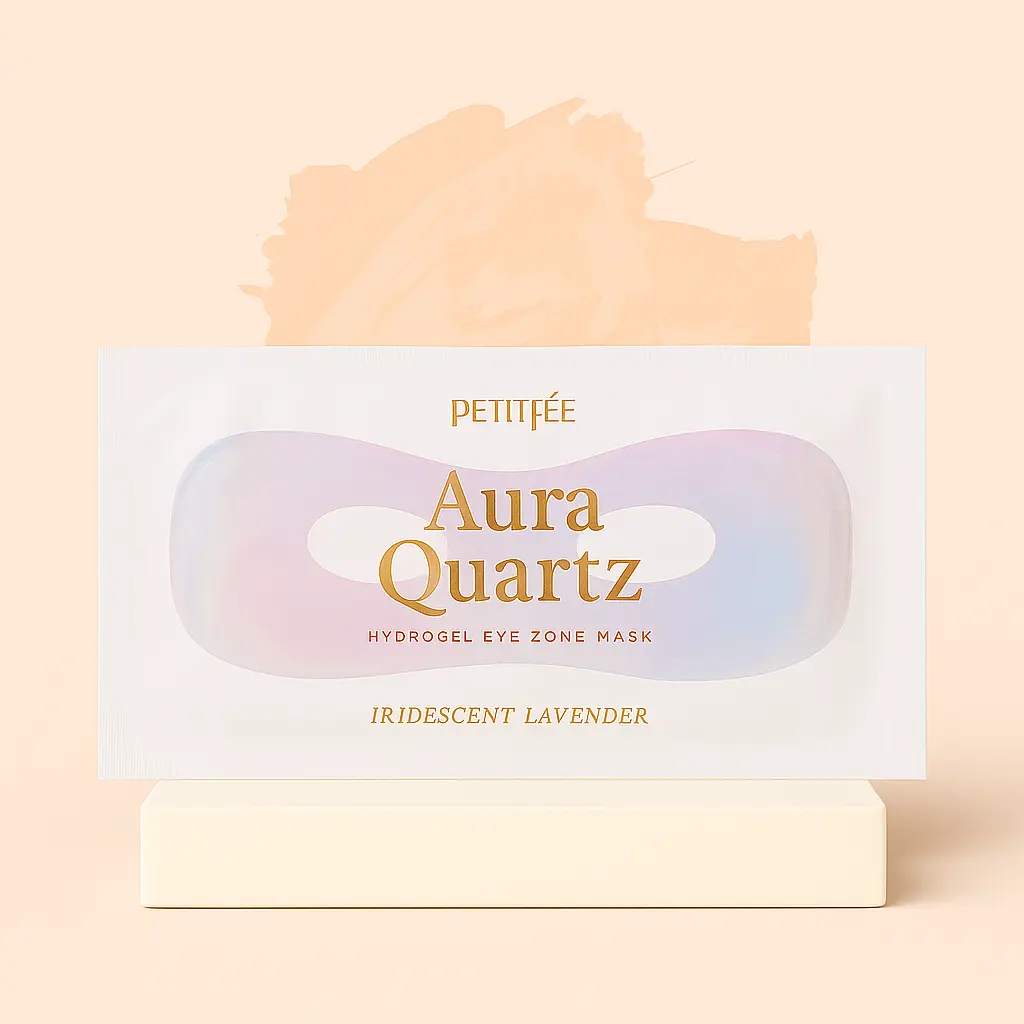 Aura Quartz Hydrogel Eye Zone Mask Iridescent Lavender