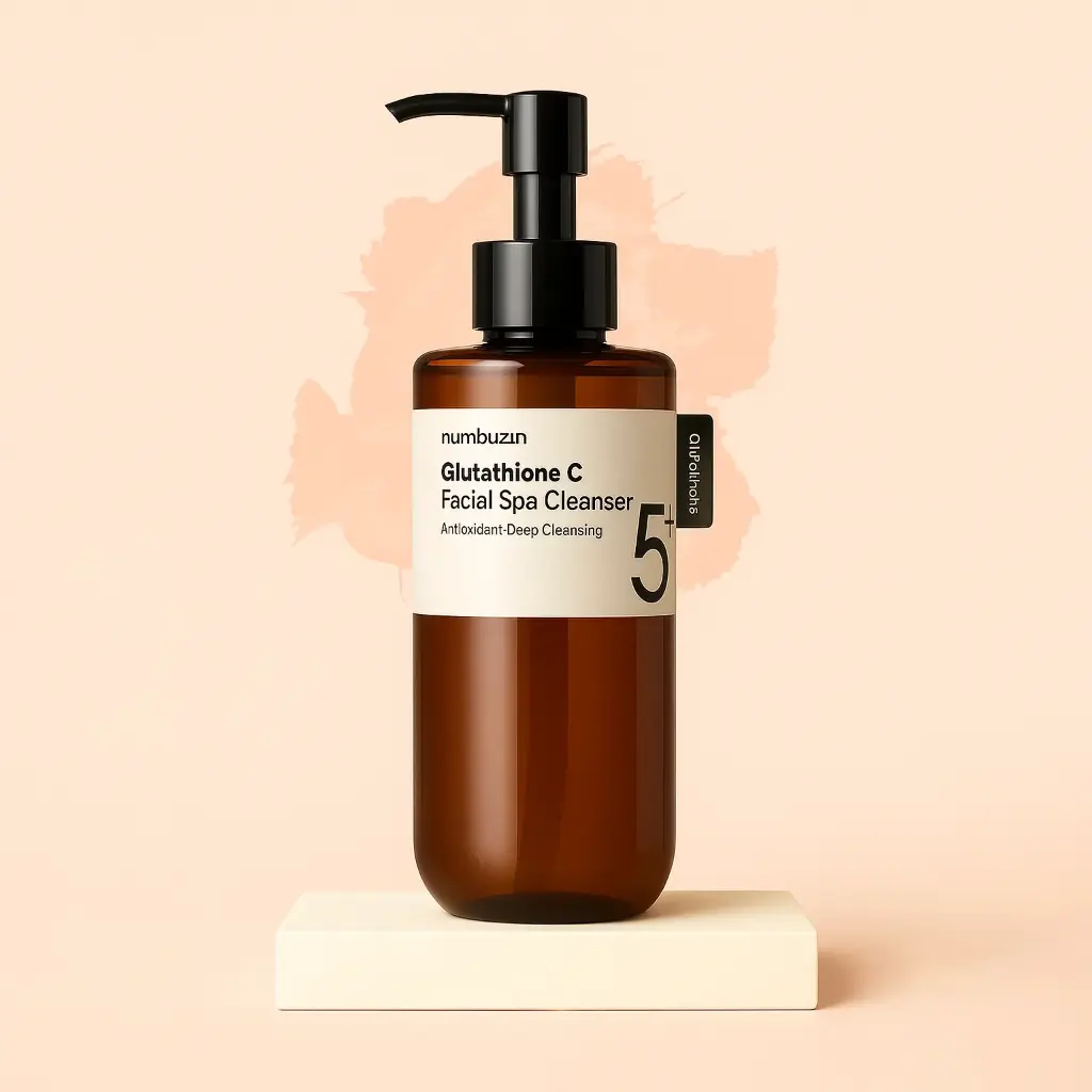 No.5+ Glutathione Vitamin Facial Spa Cleanser