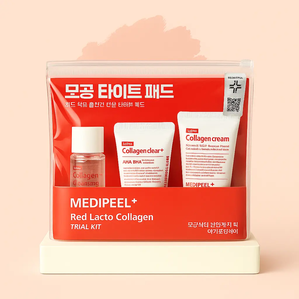 Red Lacto Collagen Trial Kit Set