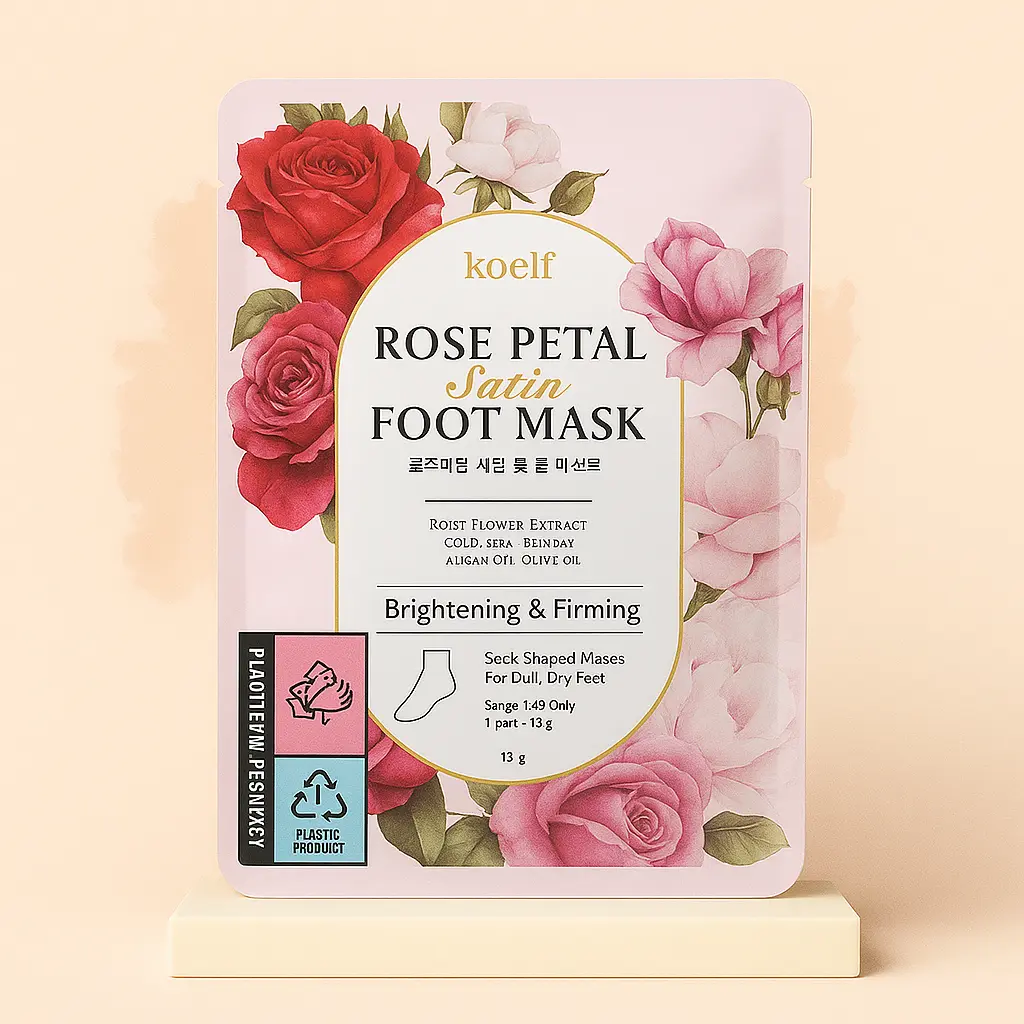 Rose Petal Foot Mask