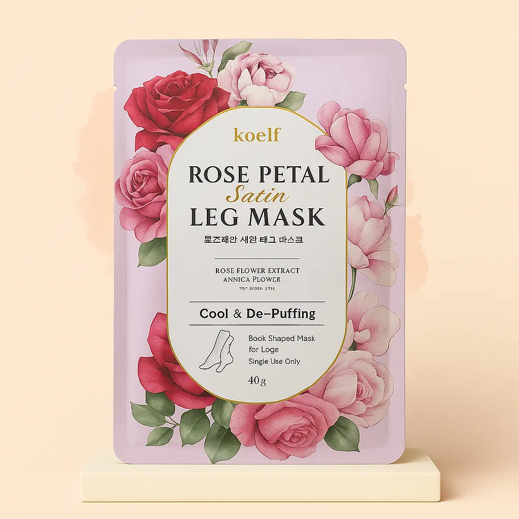 Rose Petal Leg Mask