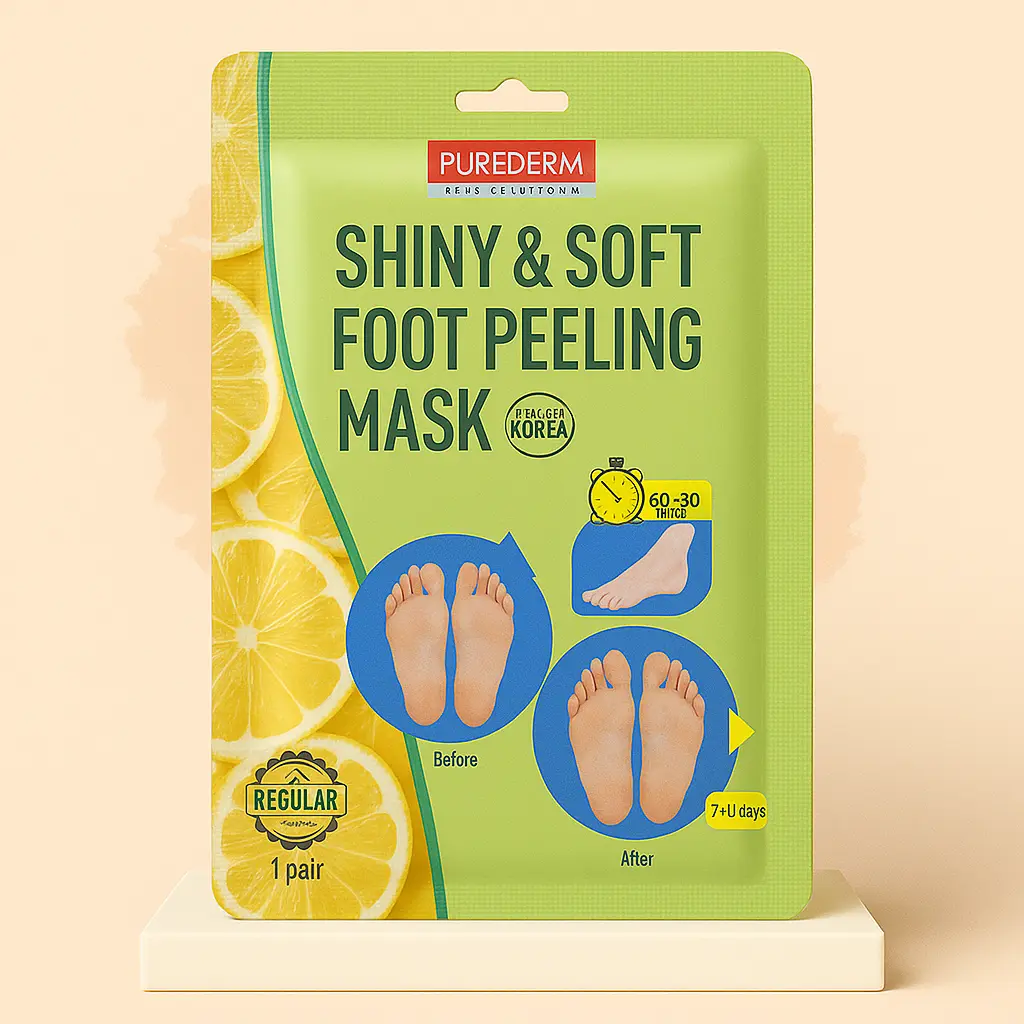 Shiny & Soft Foot Peeling Mask