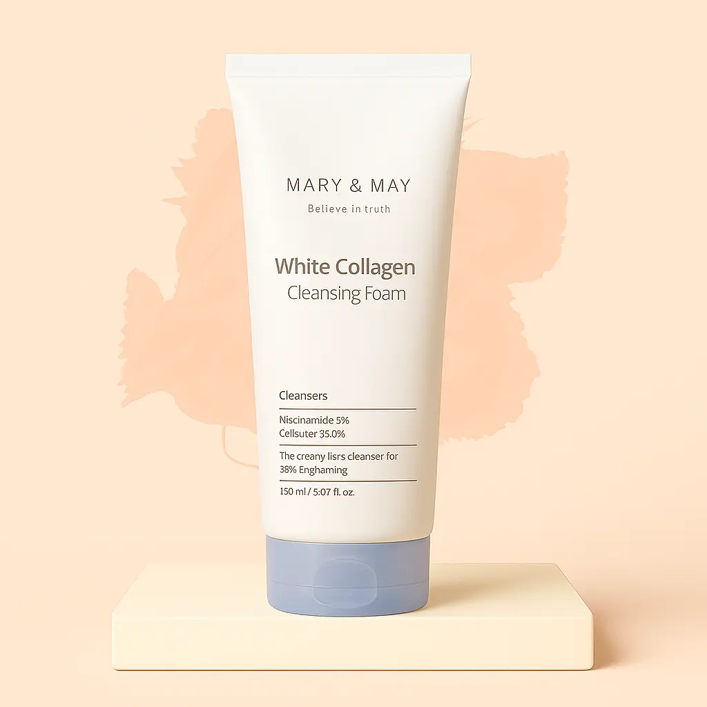 White Collagen Cleansing Foam