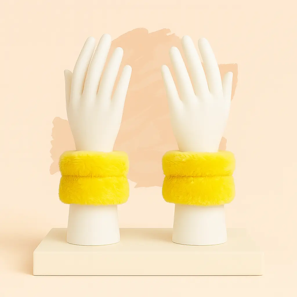 Muñequeras de Felpa