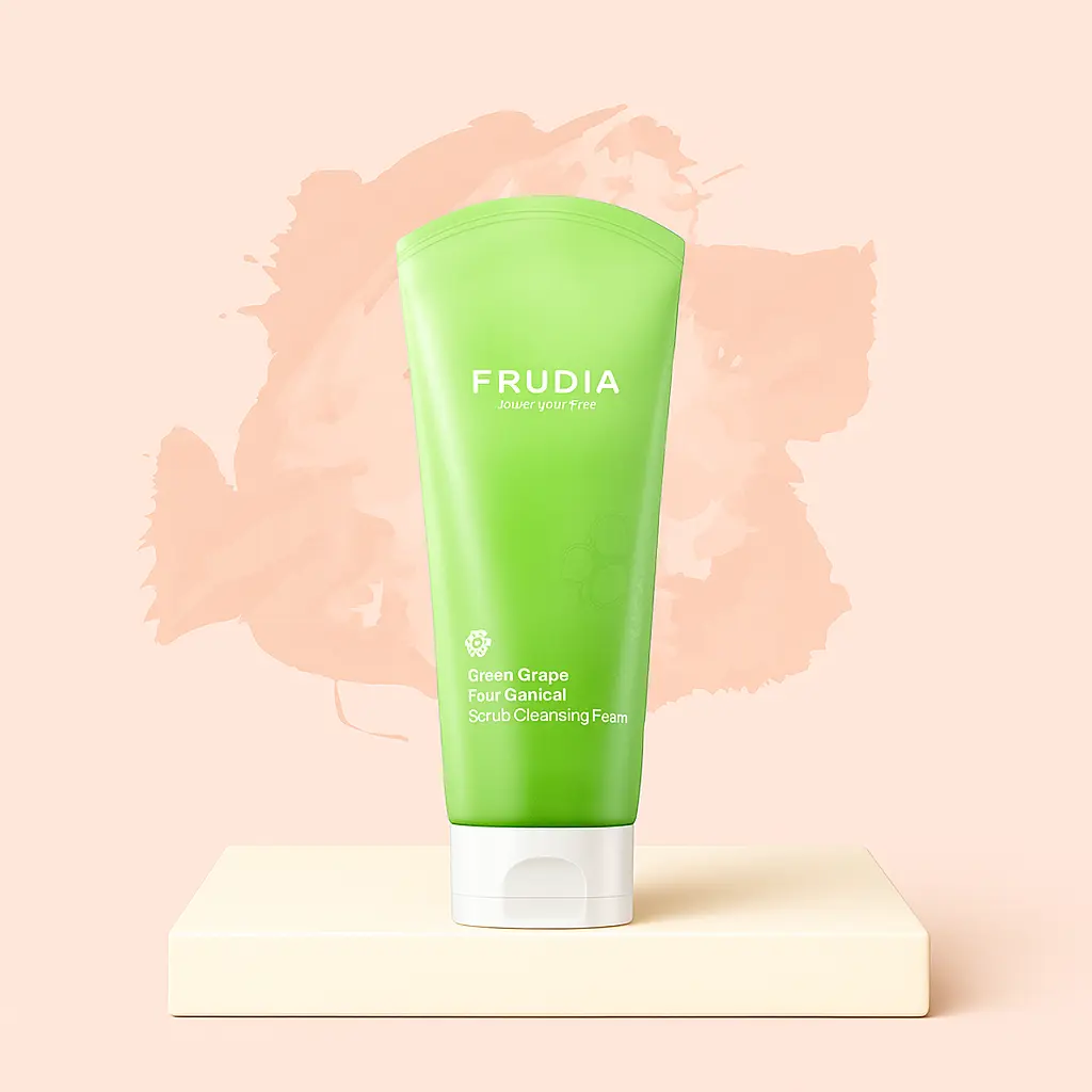 Green Grape Pore Control Scrub Cleansing Foam