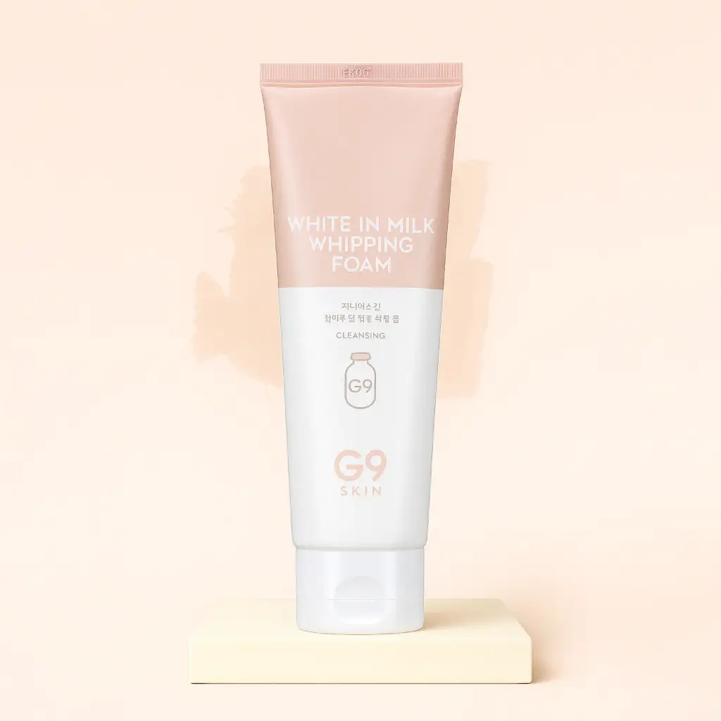 White In Milk Whipping Foam