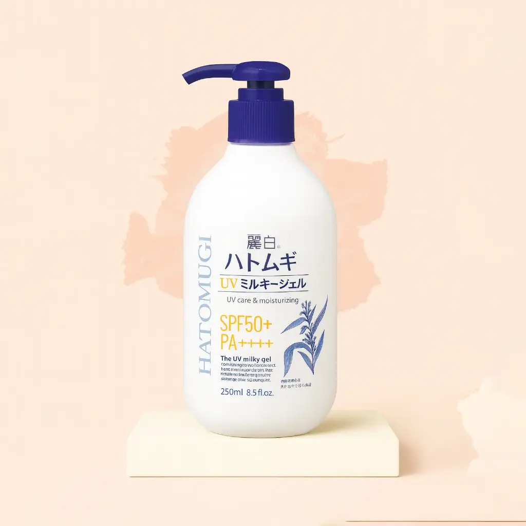 Reihaku Hatomugi The UV Milky Gel 