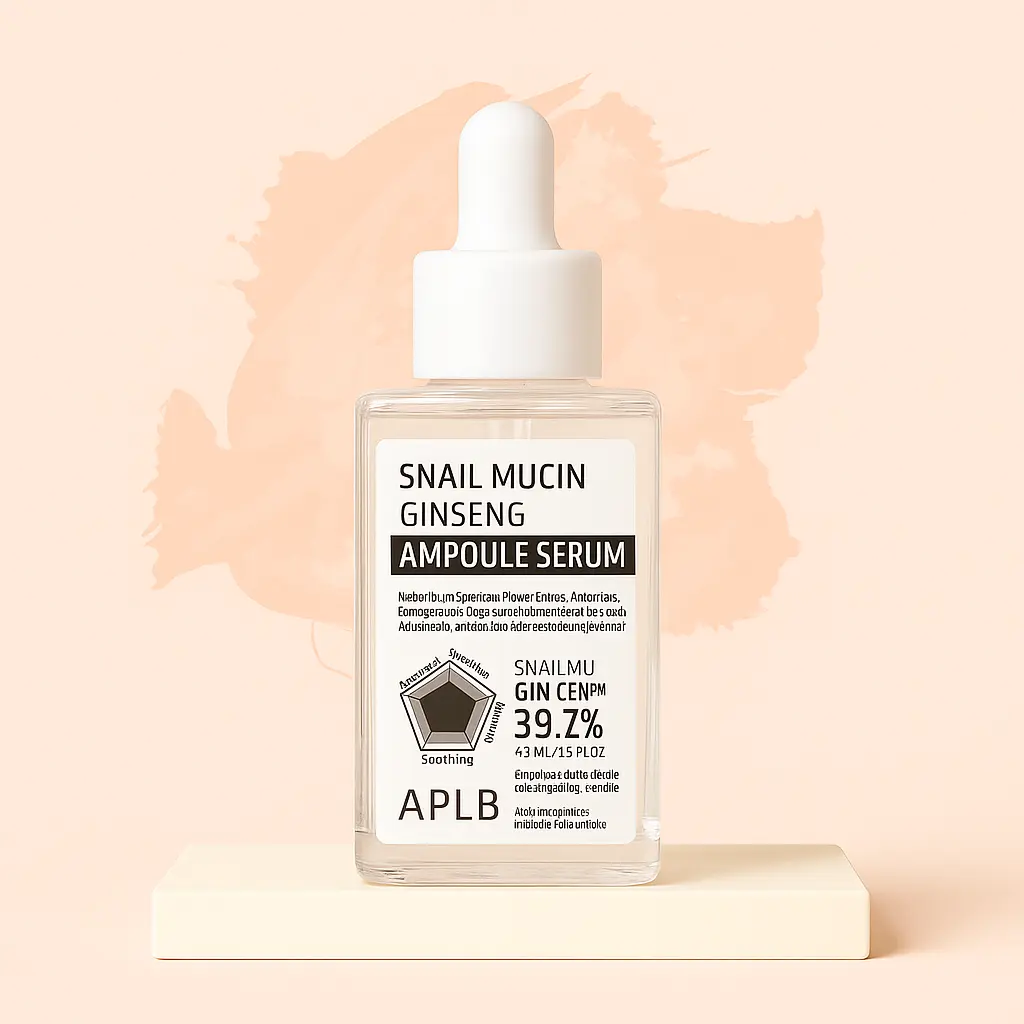 Snail Mucin Ginseng Ampoule Serum
