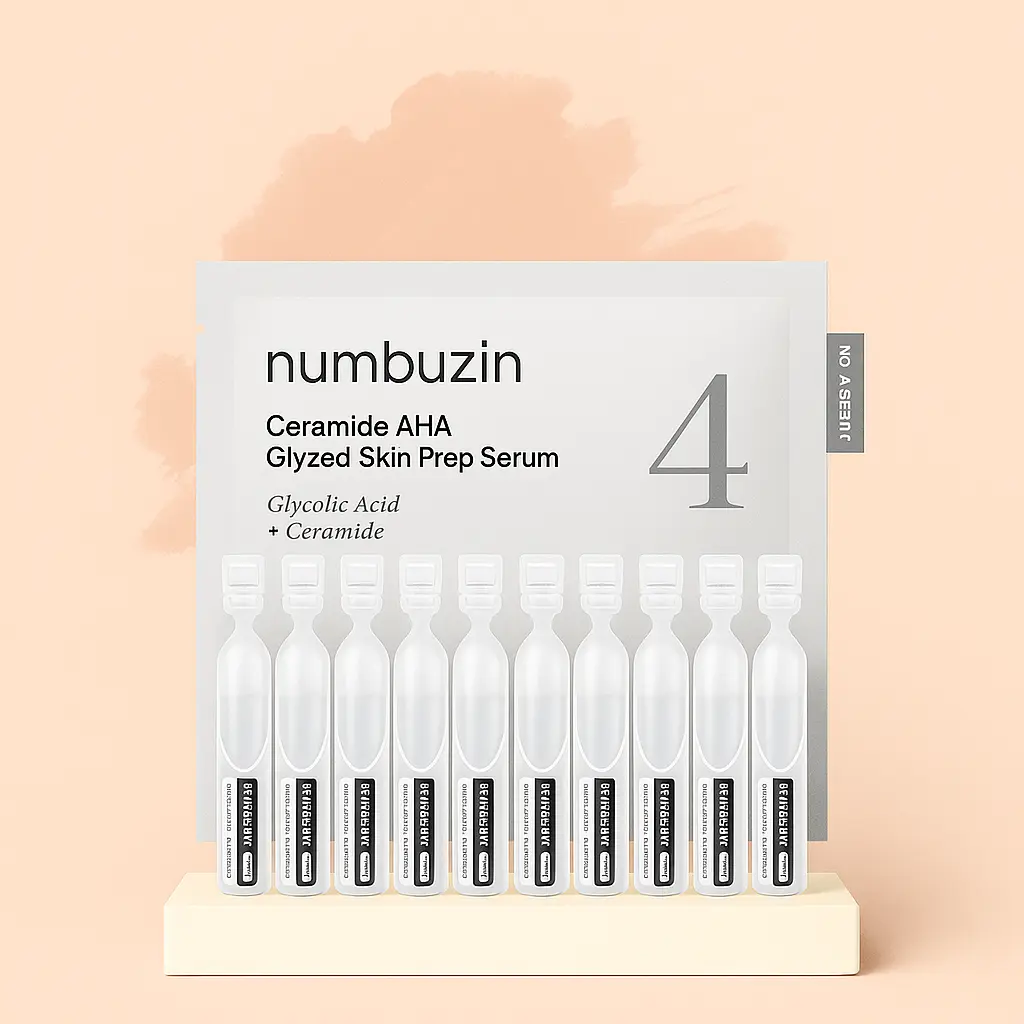 No.4 Ceramide AHA Glazed Skin Prep Serum