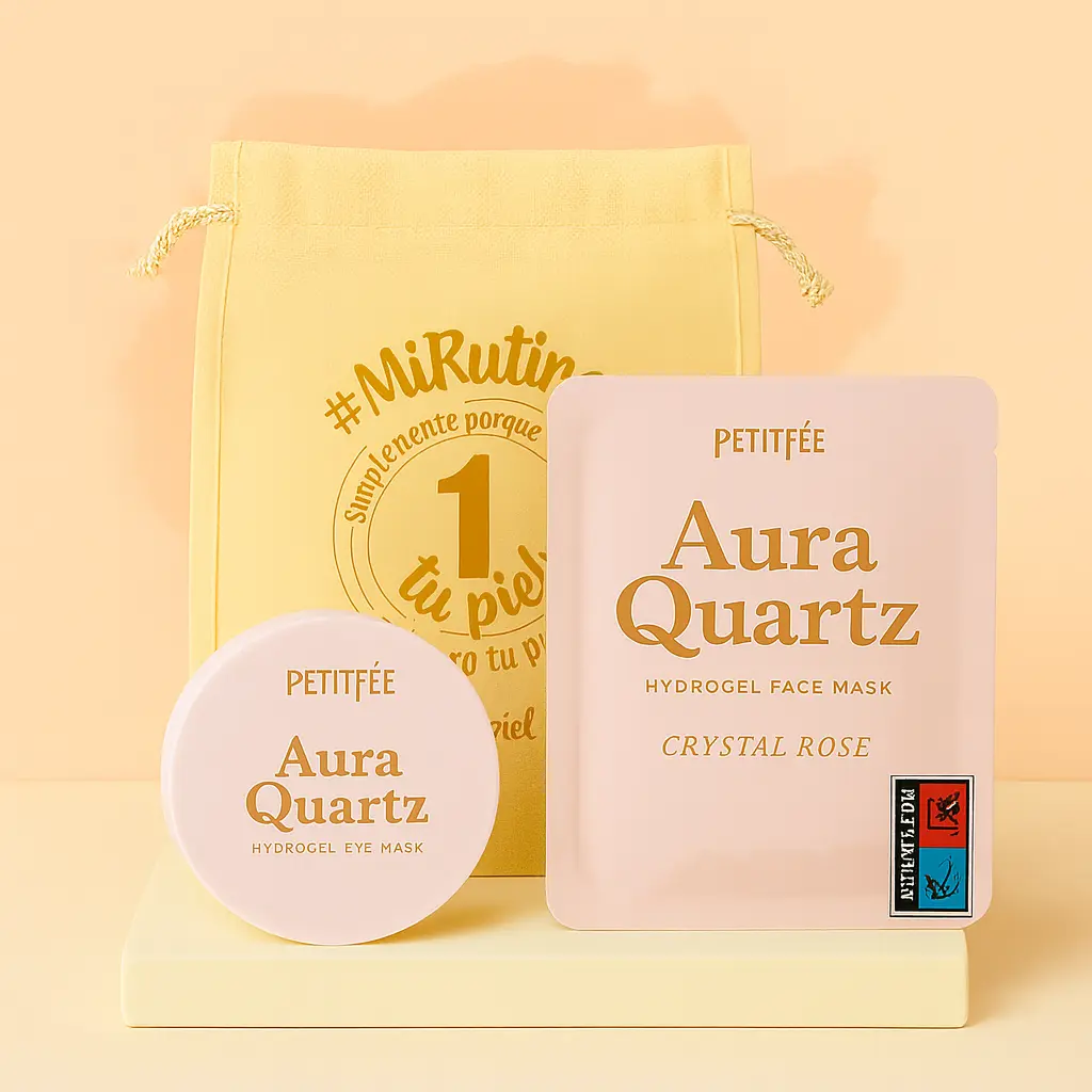 Aura Quartz Hydrogel Eye Mask Pure Opal