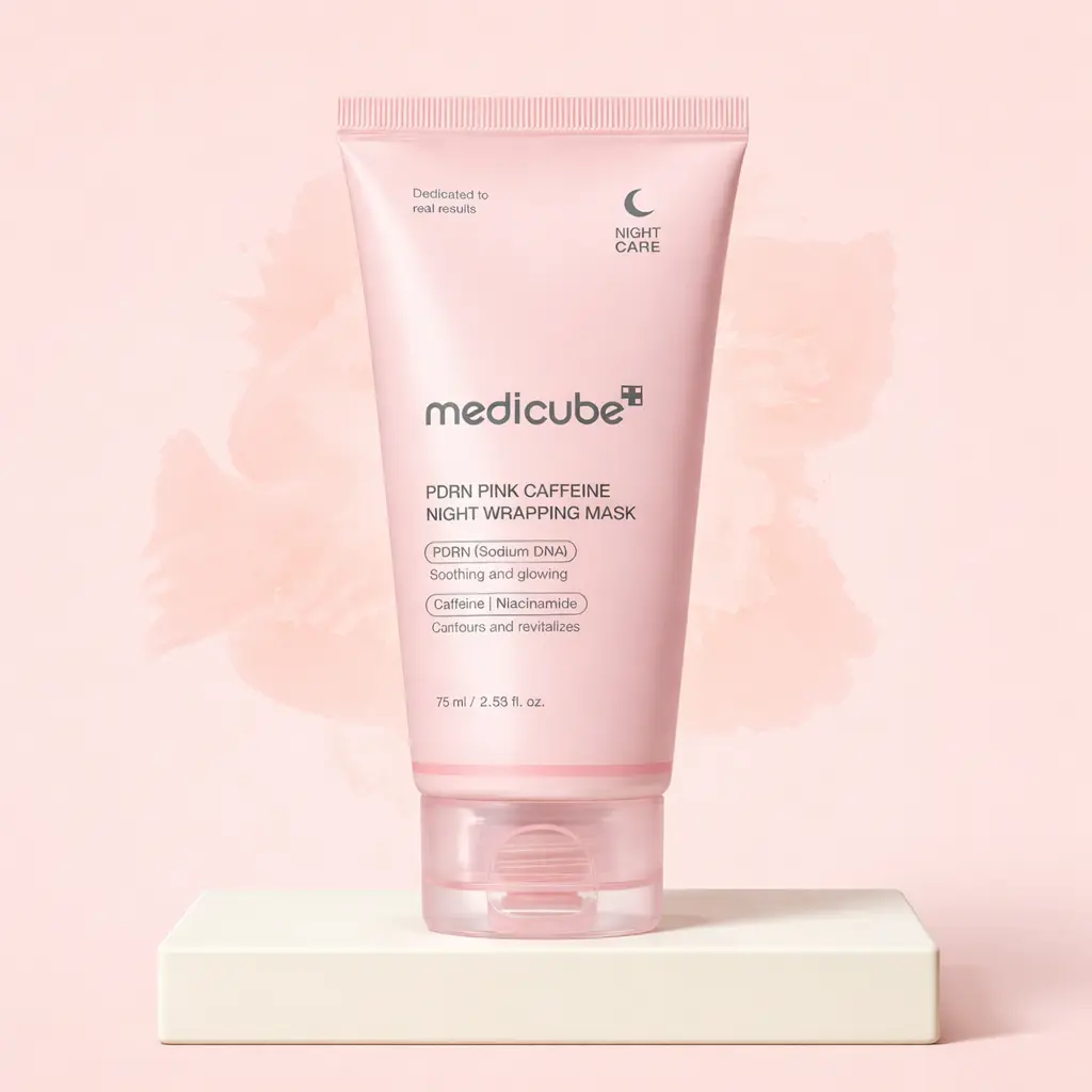 Pdrn Pink Caffeine Night Wrapping Mask