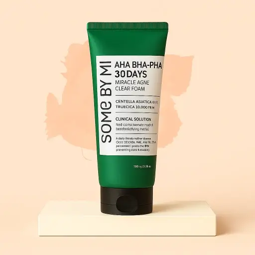 AHA BHA PHA 30 Days Miracle Acne Clear Foam