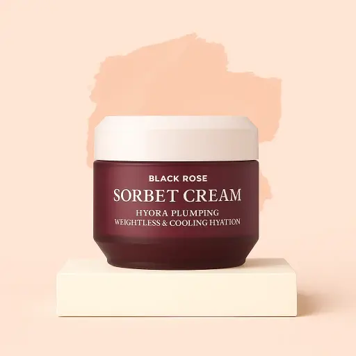 [2098] Black Rose Hydra Plumping Sorbet Cream