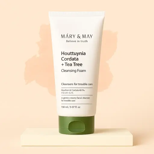 Houttuynia Cordata + Tea Tree Cleansing Foam