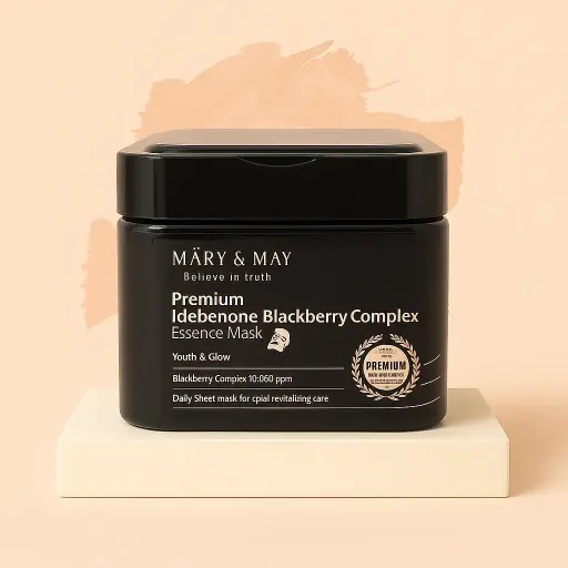 [1569] Premium Idebenone Blackberry Complex Essence Mask