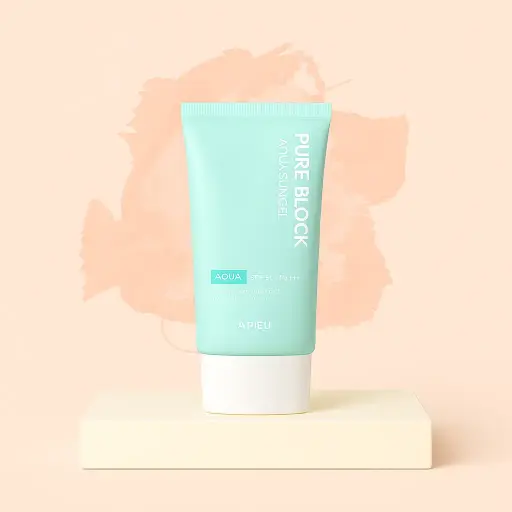 [201] Pure Block Aqua Sun Gel