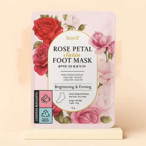 [616] Rose Petal Foot Mask