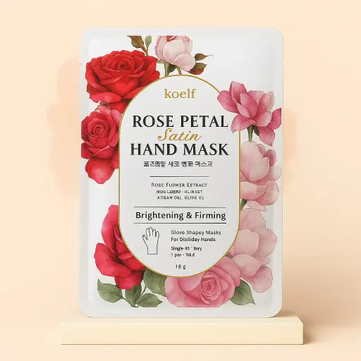 [617] Rose Petal Hand Mask