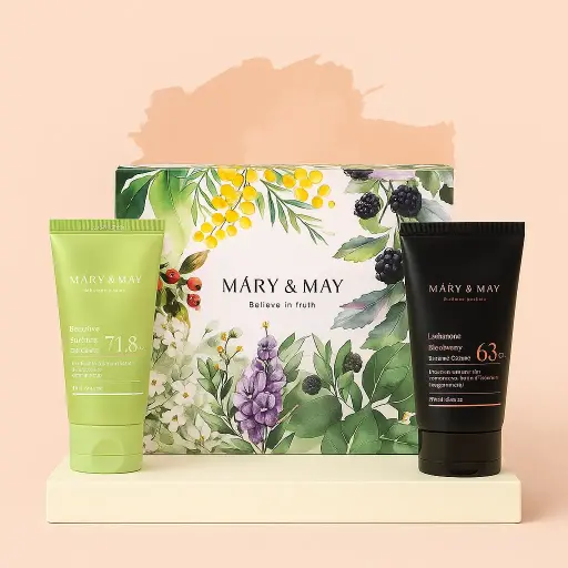 [2494] Soothing Gel Cream + Idebenone Blackberry Cream Duo Set