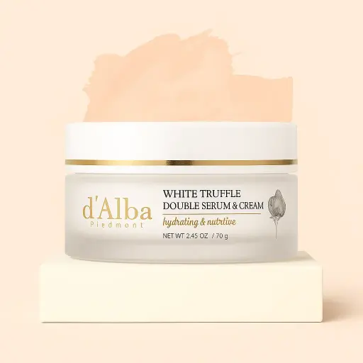 [2645] White Truffle Double Serum & Cream