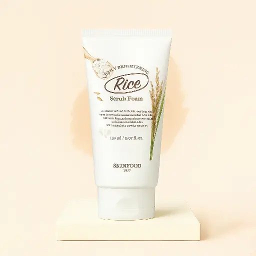 [2712] Rice Daily Brightening Scrub Foam