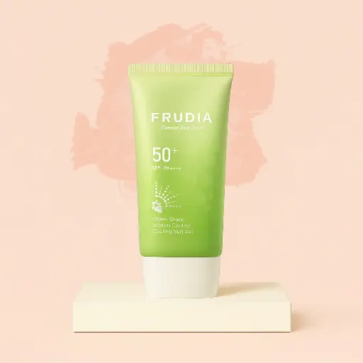 [1082] Green Grape Sebum Control Sun Gel