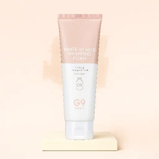 [129] White In Milk Whipping Foam