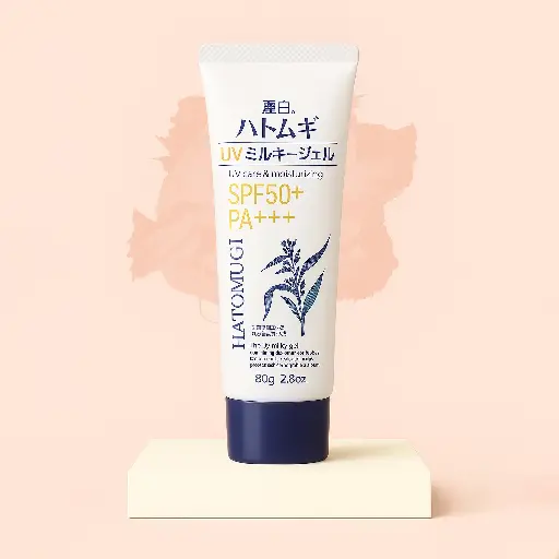 Reihaku Hatomugi The UV Milky Gel 