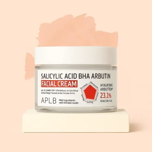 [2794] Salicylic Acid BHA Arbutin Facial Cream
