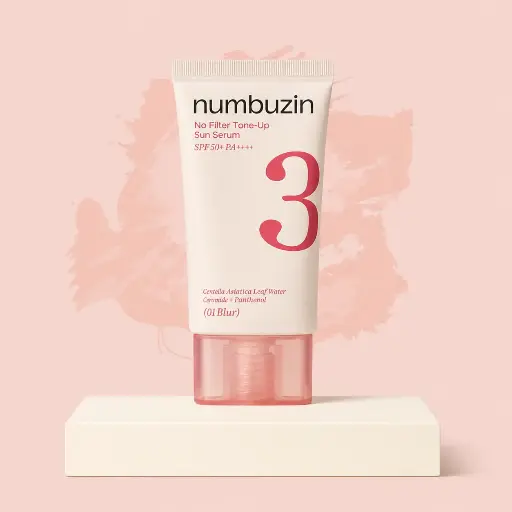 No.3 No Filter Tone-Up Sun Serum